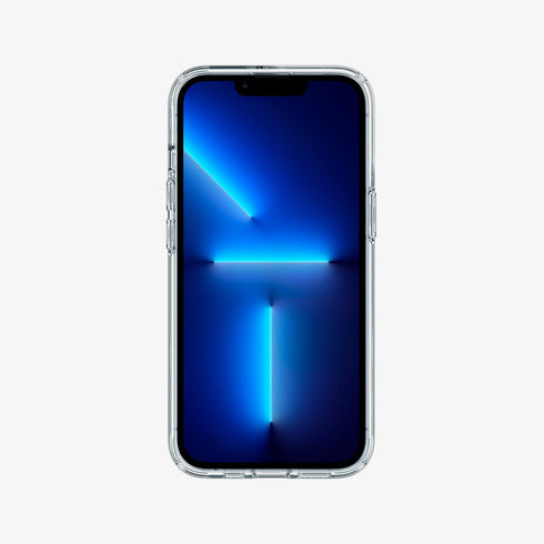 ACS03204 - iPhone 13 Pro Max Case Ultra Hybrid in crystal clear showing the back
